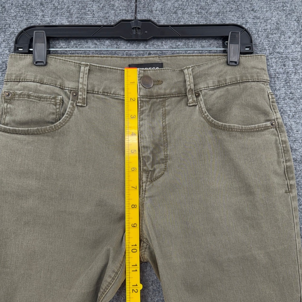 Express Moto Legging Mid‎ Rise Women 4 Cotton Blend Olive Green - Picture 6 of 7